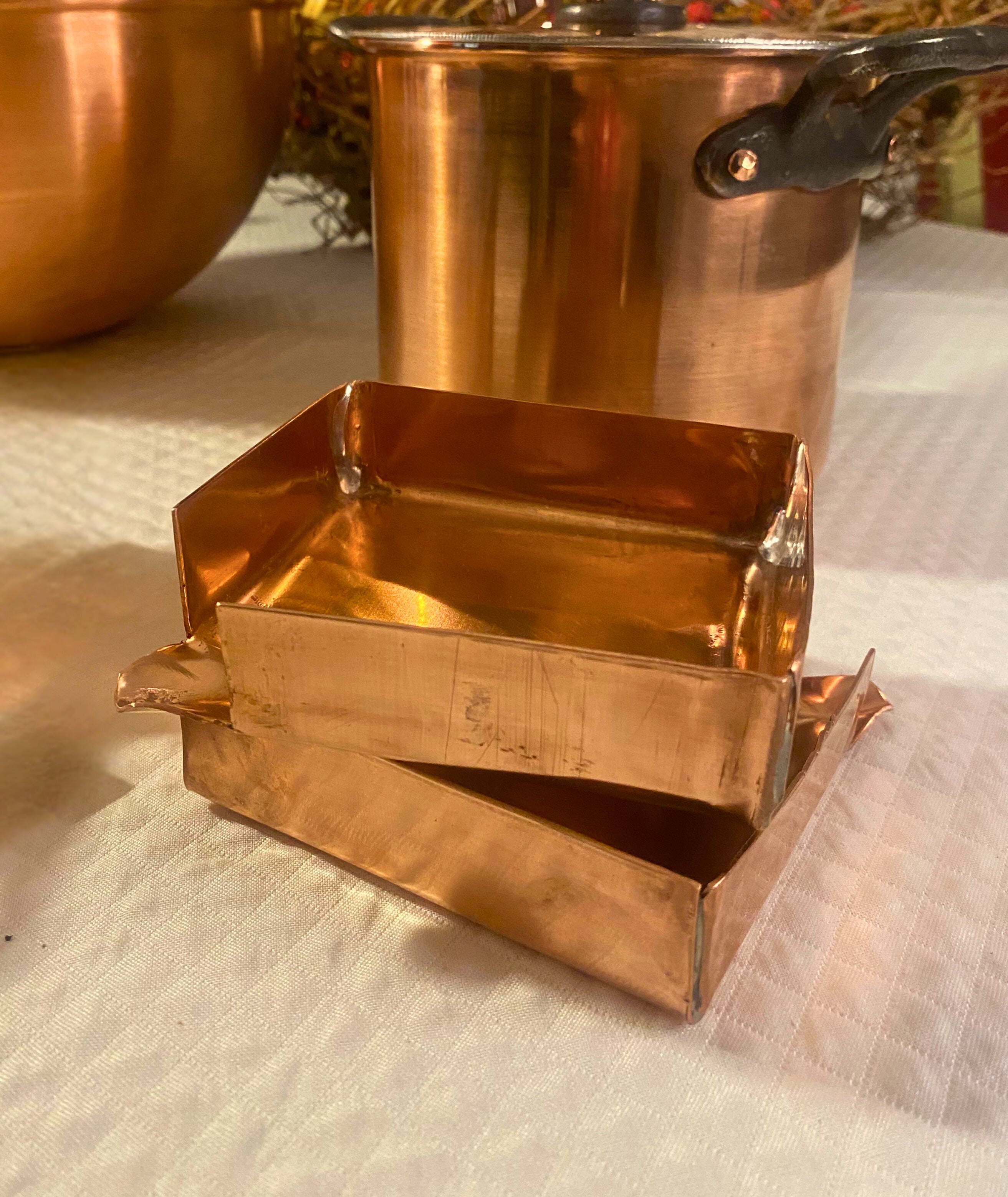 Handmade Copper Seed Sorter