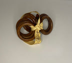Smooth Mango Wood Napkin Rings