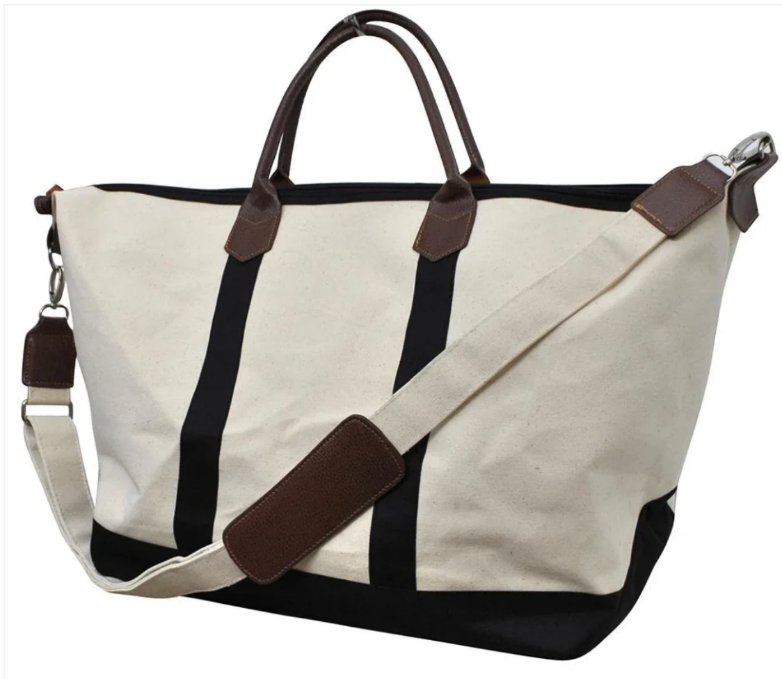 Canvas Weekender Duffel Bag