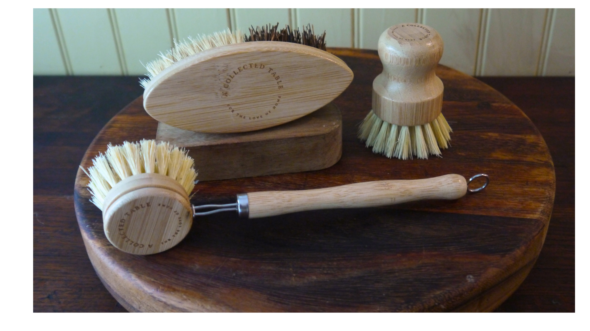 A Collected Table Dish Brush