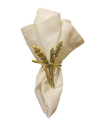 Fall Harvest Bronze Wheat Napkin Ring